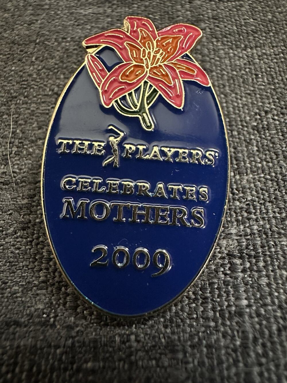 2009 THE PLAYERS Championship Celebrates Mothers Golf Lapel Pin TPC Sawgrass